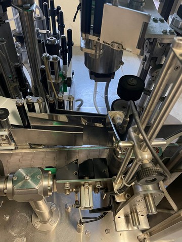 Used Complete Bottling Line GAI 1.500 bph 19