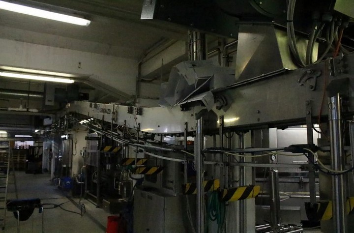 Linea di imbottigliamento usata PET 18.000 bph