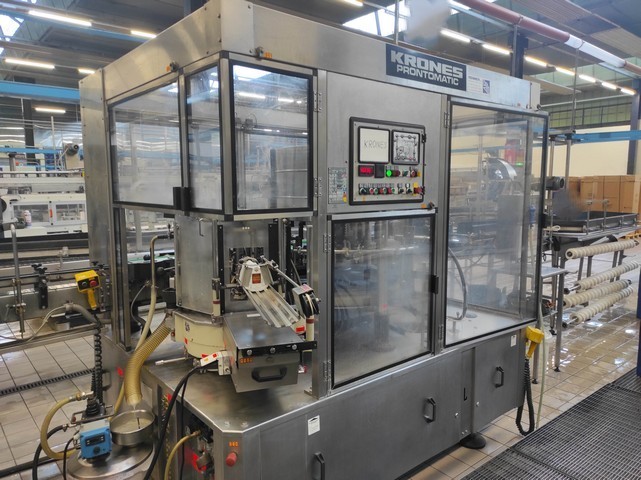 Used Complete Bottling Line Glass 10