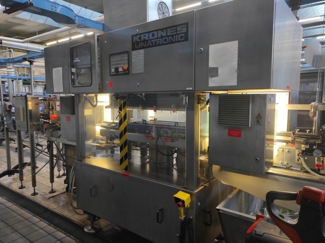 Used Complete Bottling Line Glass 4