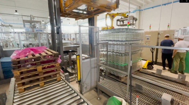 Depallettizzatore Italproject Maxidepal 8.000 bph Usato