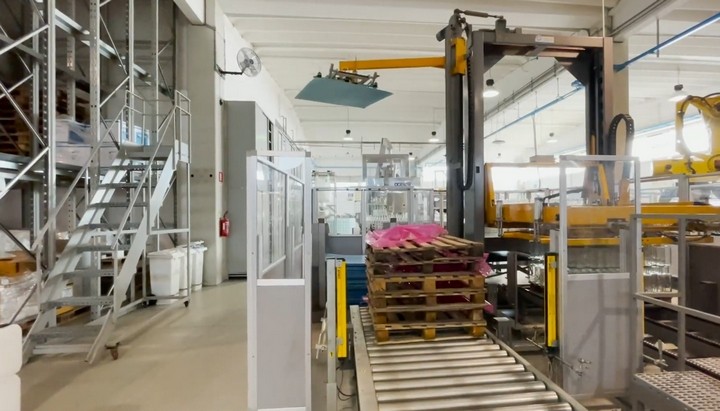 Depallettizzatore Italproject Maxidepal 8.000 bph Usato 2
