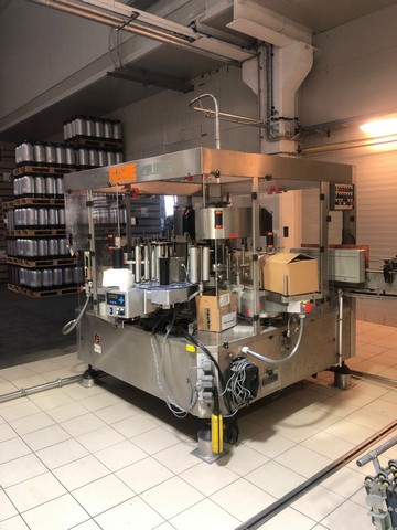 Used Labeller kosme Adhesive 12.000 bph 16