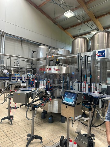 Used Filling Syncrobloc CFT Isobaric 30.30.6 12.000 bph 11