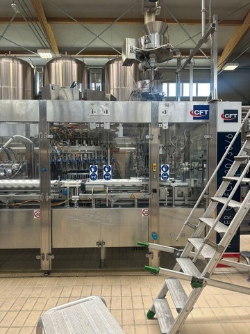 Used Filling Syncrobloc CFT Isobaric 30.30.6 12.000 bph 12