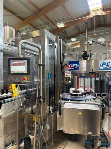 Used Filling Syncrobloc CFT Isobaric 30.30.6 12.000 bph 4