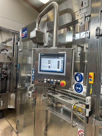 Used Filling Syncrobloc CFT Isobaric 30.30.6 12.000 bph 6