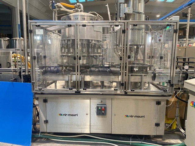 Used Filling Monoblock Vir Mauri Pavonis 20.4 Sv 11