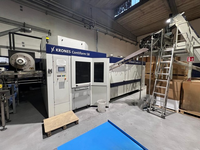 Used Krones PET Blow Moulding machine Contiform S8 3