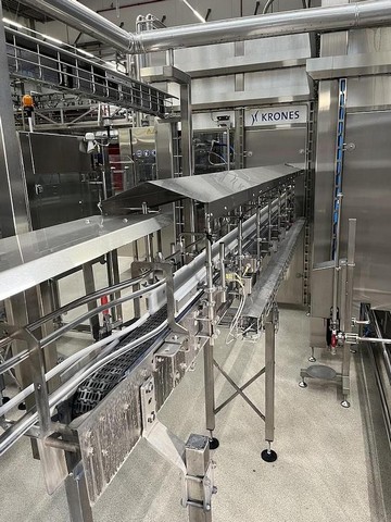 Linea di imbottigliamento lattine Krones 60.000 cph Usata 14