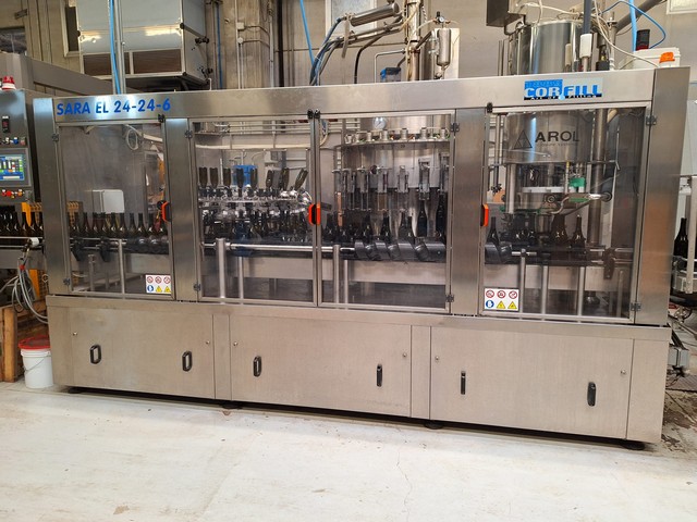 Used Filling Monoblock Corfill 24.24.6 isobaric 2