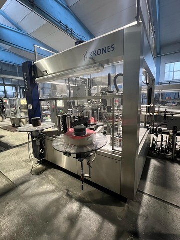 Used Krones Contiroll labeller 18.000 bph 2