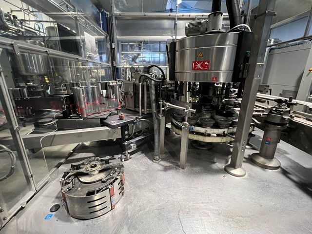 Used Krones Contiroll labeller 18.000 bph 3