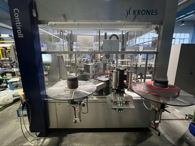 Used Krones Contiroll labeller 18.000 bph 4