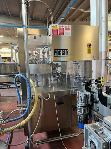Used Poggio 16 clamps Rinser 3