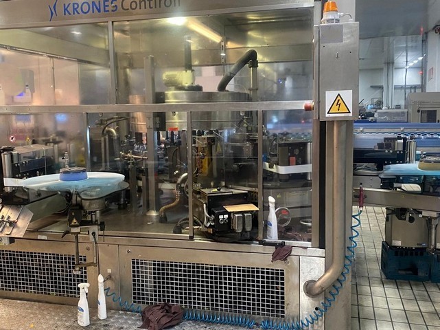 Linea di imbottigliamento PET 28.000 bph Sidel Usata 9