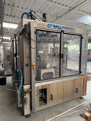 Riempitrice Corfill Sara Elp 32 valvole isobarica Usata 10