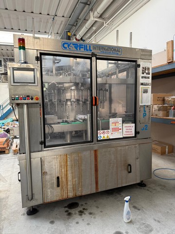 Riempitrice Corfill Sara Elp 32 valvole isobarica Usata 2