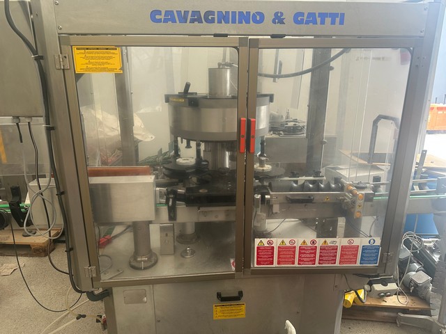 Used Labeller Cavagnino&Gatti 2016 Adhesive 2