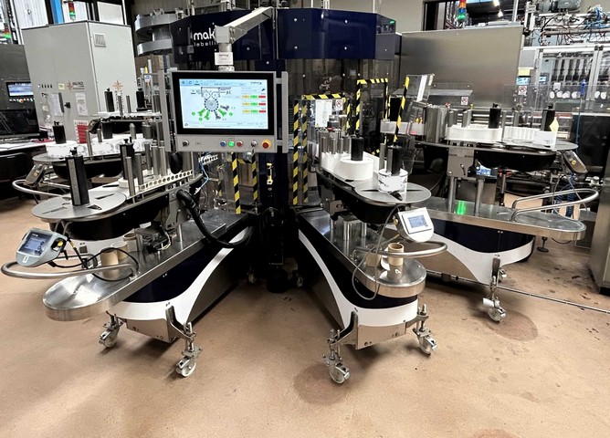 Etichettatrice Makro Mak-4 20P UA5 L5 CO2 Usata