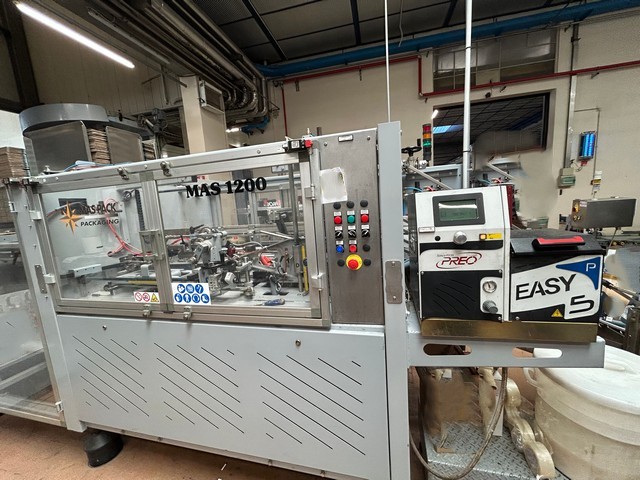 Used Case Erector Maspack Mas 1200 3