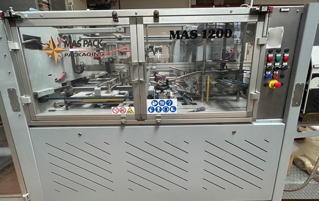 Used Case Erector Maspack Mas 1200 7