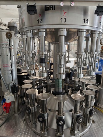 Used Filling Monoblock 12.16.1 Gai 10