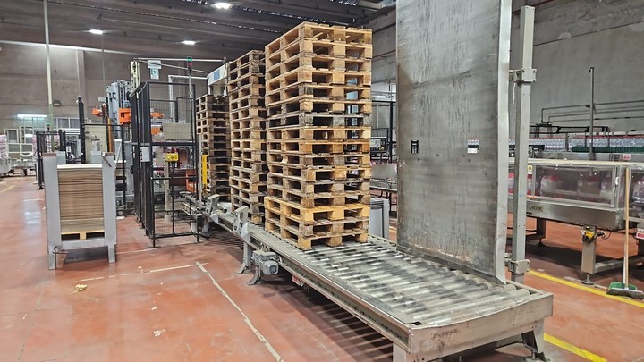 Palletizzatore Acmi Pallet Rasar PET 2002 Usato 3