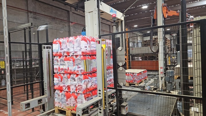 Palletizzatore Acmi Pallet Rasar PET 2002 Usato 6