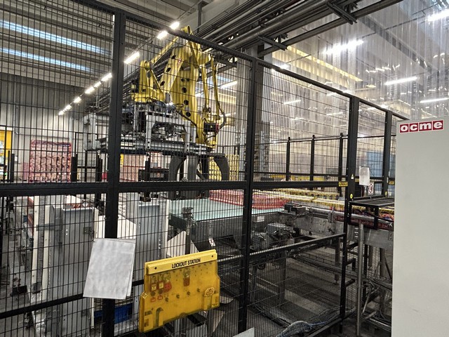 Depalletizzatore Ocme Pegasus 160m Avvolgipllet Tosa Usati 9