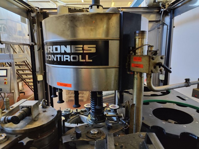 Used Krones labeller Roll-Fed 12.000 bph 2