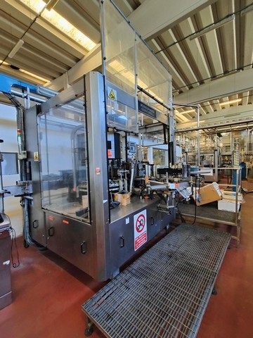 Used Krones labeller Roll-Fed 12.000 bph 6