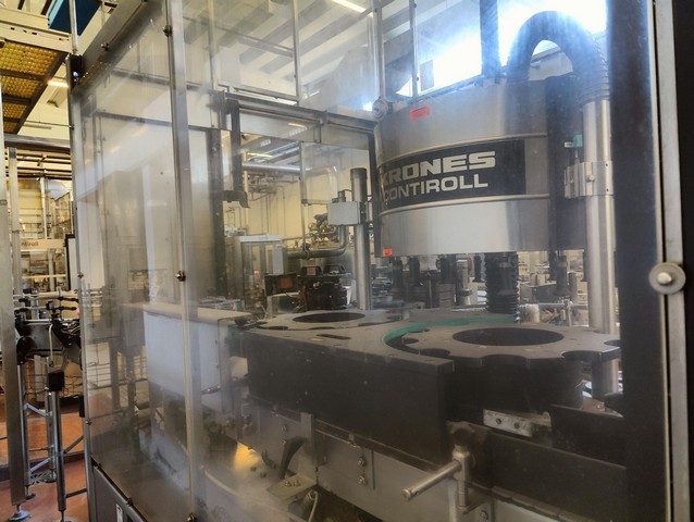 Used Krones labeller Roll-Fed 12.000 bph 13