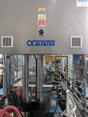 Used Filling Monoblock Alfatek TBC 12.6.15.1C isobaric 7