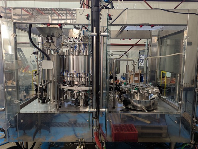 Used Filling Monoblock Alfatek TBC 12.6.15.1C isobaric 9