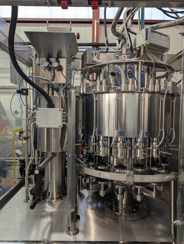 Used Filling Monoblock Alfatek TBC 12.6.15.1C isobaric 10