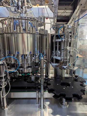 Used Filling Monoblock Alfatek TBC 12.6.15.1C isobaric 15