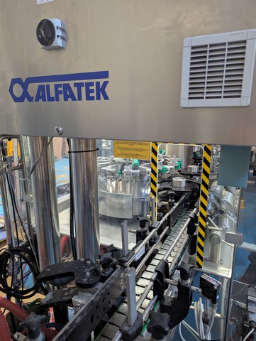 Used Filling Monoblock Alfatek TBC 12.6.15.1C isobaric 5