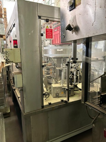 Used labeller Eticap Adhesive 3.000 bph 2