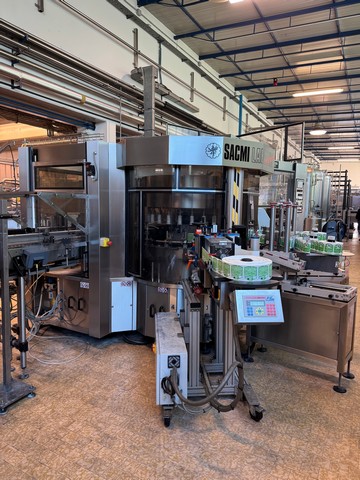 Used Labeller Sacmi Opera 300 adhesive 3