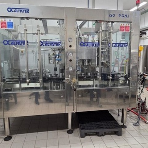 Used Filling Monoblock Alfatek TBC Isobaric 1.300 bph 9