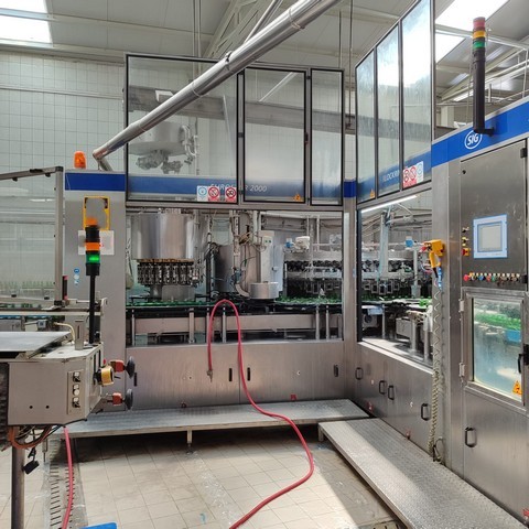 Linea di imbottigliamento Sidel 46.000 bph Usata 4