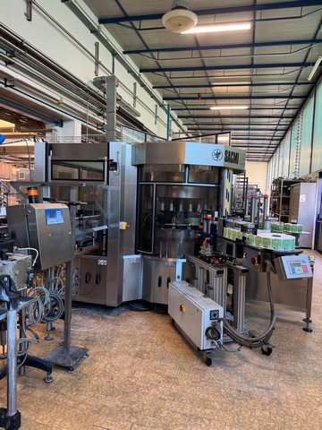 Used Labeller Sacmi Opera 300 adhesive 4