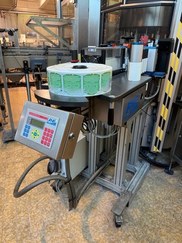 Used Labeller Sacmi Opera 300 adhesive 5