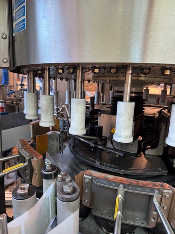 Used Labeller Sacmi Opera 300 adhesive 12