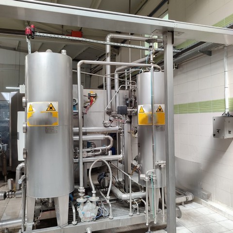Linea di imbottigliamento Sidel Vetro 2009 Usata