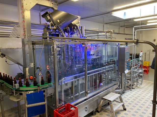 Used Bottling Line Beer Glass 6.000 bph 10