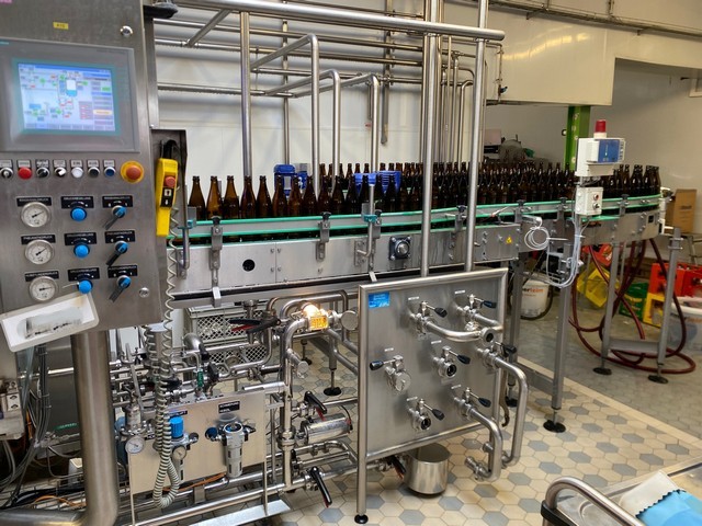 Used Bottling Line Beer Glass 6.000 bph 6