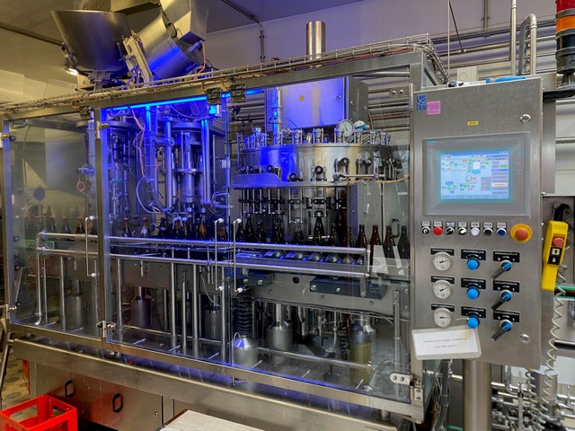 Used Bottling Line Beer Glass 6.000 bph 7