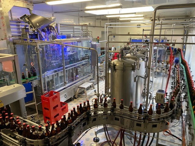 Used Bottling Line Beer Glass 6.000 bph 9